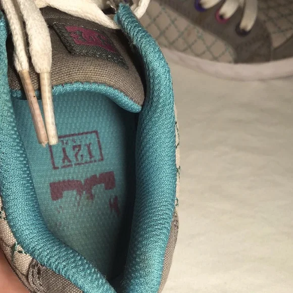 Girls Etnies Sneakers Size 12 Youth Shoes Logo - Picture 9 of 10